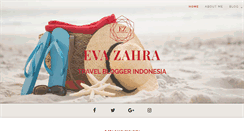Desktop Screenshot of evazahra.com